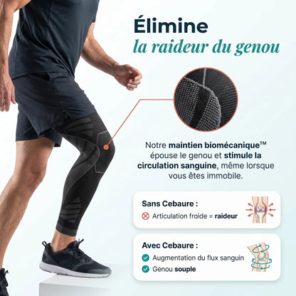 Maintien de compression pour Genoux